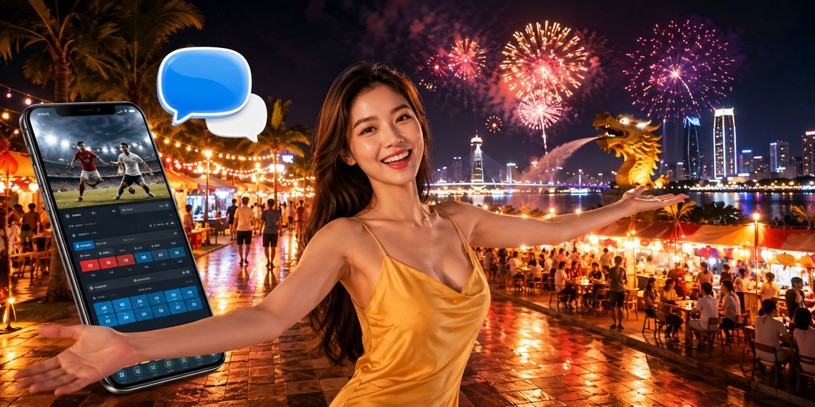 Không khí cá cược thể thao tại chợ đêm Đà Nẵng trên xsmax