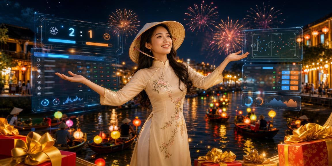 Người dùng xsmax xem voucher khuyến mãi tại Hội An với nón lá truyền thống