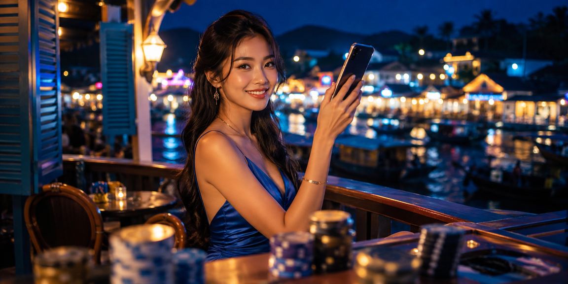Người dùng trải nghiệm casino di động tại Phú Quốc trên xsmax